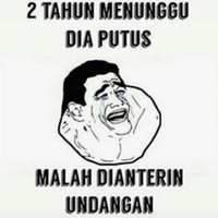 Ini buat kamu yang nunggu si dia putus tapi ternyata malah si dia kirim undangan menikah. (Foto: Istimewa)