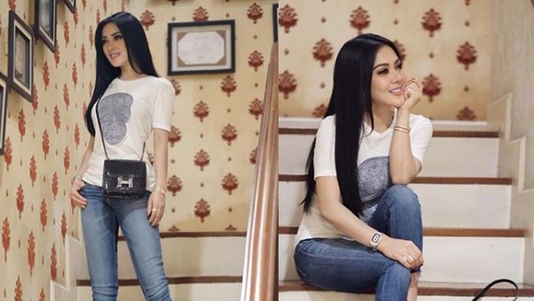 Terlihat Santai, Penampilan Syahrini Capai Ratusan Juta