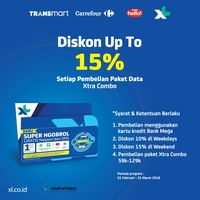Diskon Paket Data XL di Transmart Carrefour