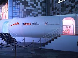 Interior Mewah Hyperloop One, Kereta Secepat Pesawat