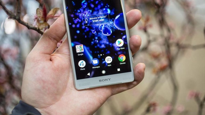 Xperia XZ2. Foto: cnet Xperia XZ2. Foto: cnet