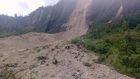 Penampakan gempa di Papua. Foto: Reuters