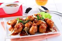 Ayam jamur saus lada hitam (Foto: dok. Sasa)