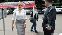 Ia pun bertemu dengan Jane Shalimar. Foto: Ismail/detikHOT