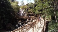 Wisata air terjun yang hits, ada Curug Gending Asmoro di Dusun Tompo Gunung, Desa Kalongan, Kecamatan Ungaran Timur, Kabupaten Semarang (Eko Susanto/detikTravel)