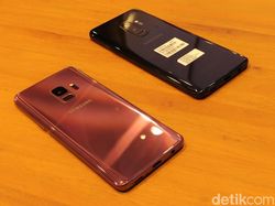 Penampakan Galaxy S9 dan S9+ di Indonesia