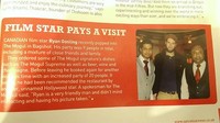 Wah, bahkan salah satu majalah luar negeri tidak tahu bagaimana rupa Ryan Gosling. (Dok. Ist)