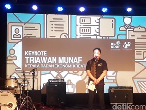 Sumbangan Ekonomi Kreatif ke PDB RI Naik Rp 70 Triliun/Tahun