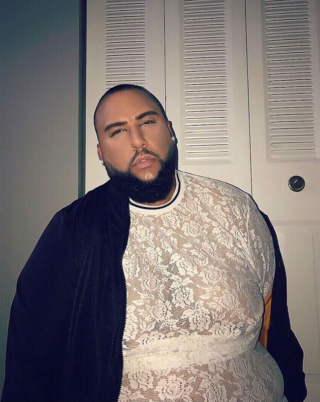 Setelah debutnya itu, Arcadio pun diminta beberapa brand untuk menjadi model. Arcadia pun semakin positif dengan bentuk tubuhnya yang gemuk. Foto: Instagram