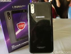 Cuma Rp 1,2 Juta, Begini Wujud Ponsel Evercoss 4 Kamera
