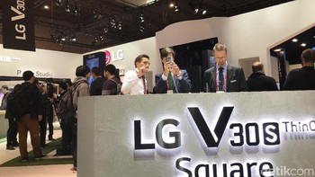 Sayang LG Belum mengumumkan berapa harganya. Rencananya ponsel ini akan dirilis pertama kali di negara asalnya, yakni Korea Selatan dalam beberapa minggu. (Foto: detikINET/Achmad Rouzni Noor II)