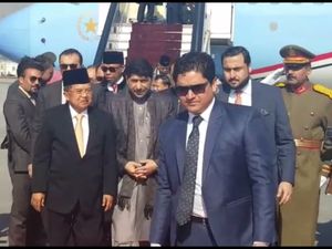 Tiba di Kabul, Wapres JK Sambangi Istana Haram Sarai