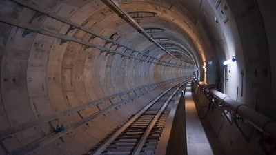 Keren! Potret Terkini Terowongan dan Stasiun Bawah Tanah MRT Jakarta