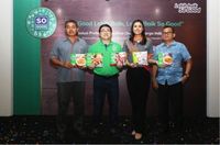 Head of Japfa Foundation Andi Prasetyo, Head of Marketing & New Business Development  PT So Good Food Soegiono, Maria Harfanti, dan Ketua Umum PERGIZI Pangan Indonesia Prof Hardinsyah