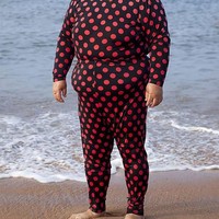 Ada juga yang bermotif polkadot. Tidak ketinggalan topeng untuk melindungi kulit wajah. Foto: Istimewa