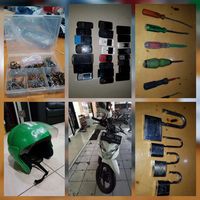 Sejumlah barang bukti yang disita dari para perampok