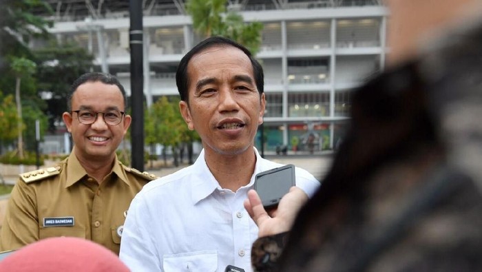 Presiden Jokowi meninjau RSPP dan Wisma Atlet Kemayoran