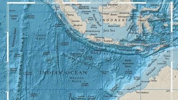 Palung Jawa melintang mulai dari Pulau Jawa, Sumatera, hingga Kepulauan Andaman. Dengan kedalaman 7.725 meter, palung ini merupakan titik terdalam di Samudra Hindia. (Foto: Marine Insight)