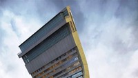 Gedung ini tampaknya cocok sebagai pabrik ritsleting. Istimewa/Boredpanda.