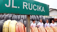 Produk Rucika didistribusikan dari Aceh hingga Jayapura. Namun sampai saat ini belum sampai ekspor ke luar negeri.