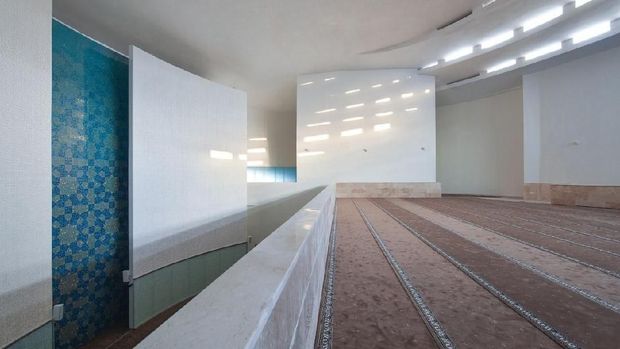 Suasana dalam masjid