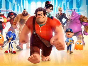Ralph Membobol Internet di Klip Poster Wreck-It-Ralph 2