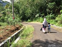 Di tempat inilah Rian mengaku disetrum dan dianiaya orang tak dikenal. (Foto: Dadang Hermansyah/detikcom)