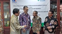 Kerjasama ini diharapkan akan terus meningkatkan perkembangan masing masing perusahaan.