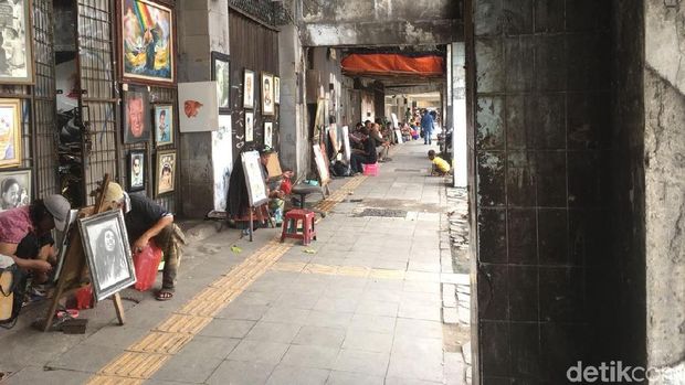 Balada Pelukis Jalanan Kota Tua Berharap Perhatian Pemda