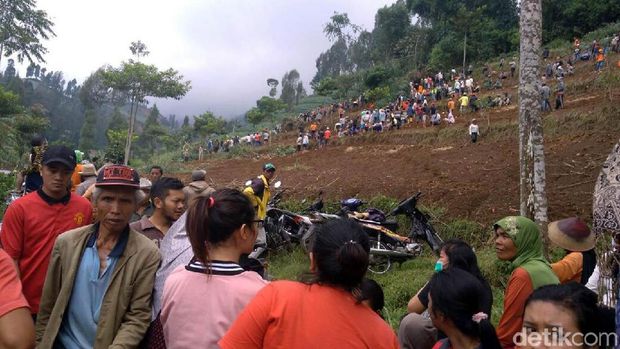Lokasi longsor