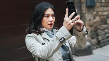Seperti diketahui Galaxy S9+ punya kamera ganda di bagian belakangnya. Foto: samsung
