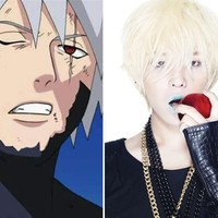Selain Naruto, G-Dragon juga pernah terlihat dengan gaya rambut yang mirip karakter dalam serial kartun Naruto lainnya. Saat merilis album pertamanya, Heartbreaker, ia tampil berambut silver seperti tokoh Kakashi. Foto: Istimewa