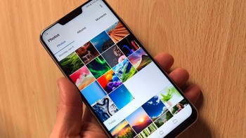 Sementara itu, beginilah tampilan Gallery foto dan video di Zenfone 5. (foto: pocket-lint)