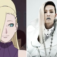 Rambut panjang di bagian depan ini menjadi konsep penampilan G-Dragon di era Fantastic Baby. Gaya rambut itu pun mirip dengan Ino.  Foto: Istimewa