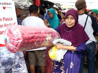 Berbagi Sesama untuk Korban Kebakaran Krukut