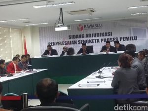 Hendropriyono Hadiri Sidang di Bawaslu