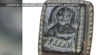 Dikutip dari Fox News, Rabu (28/2), St Nicholas karena kemurahan hatinya kerap dianggap sebagai sinterklas. (Foto: Dok. Nir Distelfeld, Israel Antiquities Authority via Fox News)