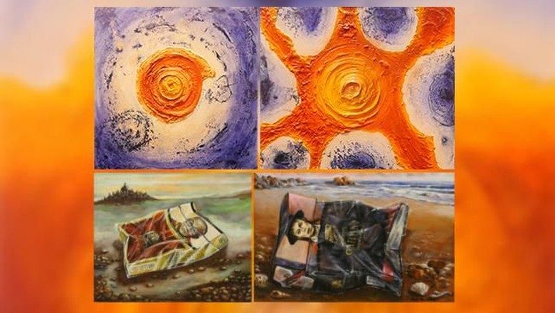Noor Ibrahim dan Alexandre Drey Gelar Pameran Amal di Jakarta Noor Ibrahim dan Alexandre Drey Gelar Pameran Amal di Jakarta
