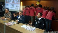 Selain Saracen, baru-baru ini polisi juga menangkap 6 orang pelaku penyebar hoax dan ujaran kebencian (hate speech) yang tergabung di dalam Moslem Cyber Army (MCA). (Foto: Rengga Sancaya/detikcom).