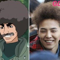  Sedangkan ketika rambut keritingnya lebih pendek, pencipta 170 lagu itu lebih mirip karakter Might Guy. Foto: Istimewa