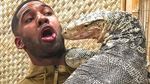 Foto: Kenalan Lebih Dekat Sama Si Pria yang Gendong Komodo