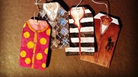 Nah kalau kantong tehnya bentuk baju unik begini, yakin mau diseduh? Mending untuk disimpan kayaknya ya? Foto: Istimewa