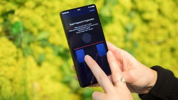 Sensor ini mendukung dua jari. Foto: Cnet