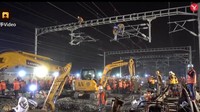 Rel di stasiun ini juga didesain untuk bisa dilintasi kereta wisata (Foto: Dok. The Independent)
