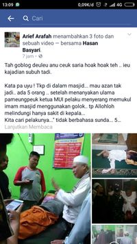 Viral Pengeroyokan Marbut di Garut, Polisi : Hoax dan Rekayasa