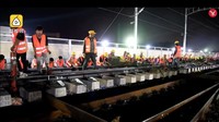 Pengerjaaan dimulai Sabtu malam dan selesai Minggu pagi dengan total waktu sekitar 9 jam saja. (Foto: Dok. The Independent)