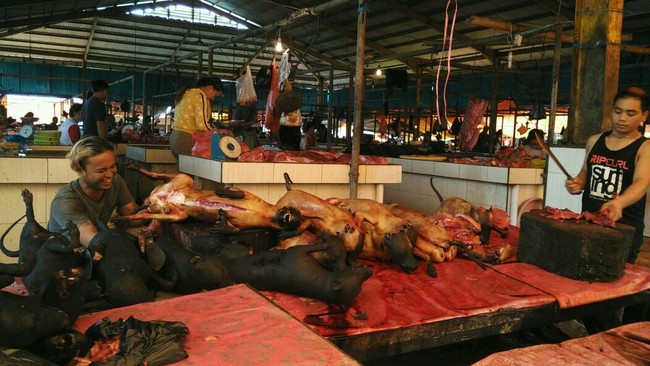 5 Daging Hewan di Pasar Tomohon, Pasar Daging Paling Ekstrem di Dunia