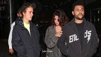 Selena Gomez di antara dua pilihan. (Dok. Instagram/indra.hakim)