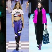 Hot neon. Selamat tinggal busana musim dingin yang gelap dan kelam. Bersiap untuk musim yang penuh optimisme dengan koleksi berwarna neon terang. (Foto: Dok. Vogue)