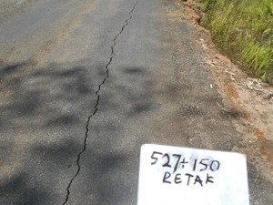 Ada Gempa, Jalan Trans Papua Retak-retak